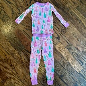 Little Sleepies Pink Merry & Bright Pajamas